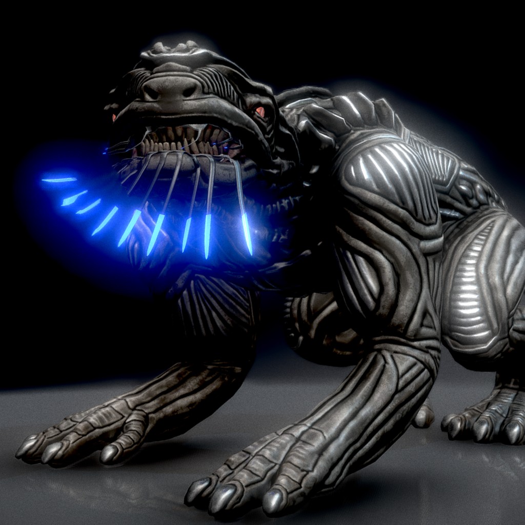 Alien Animal Blender Game Engine preview image 3